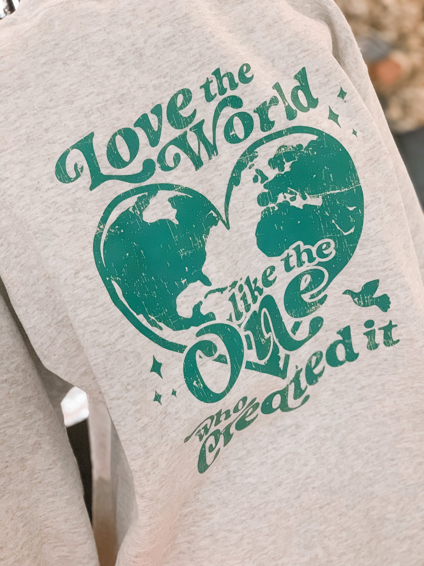 For God so loved the world Crewneck