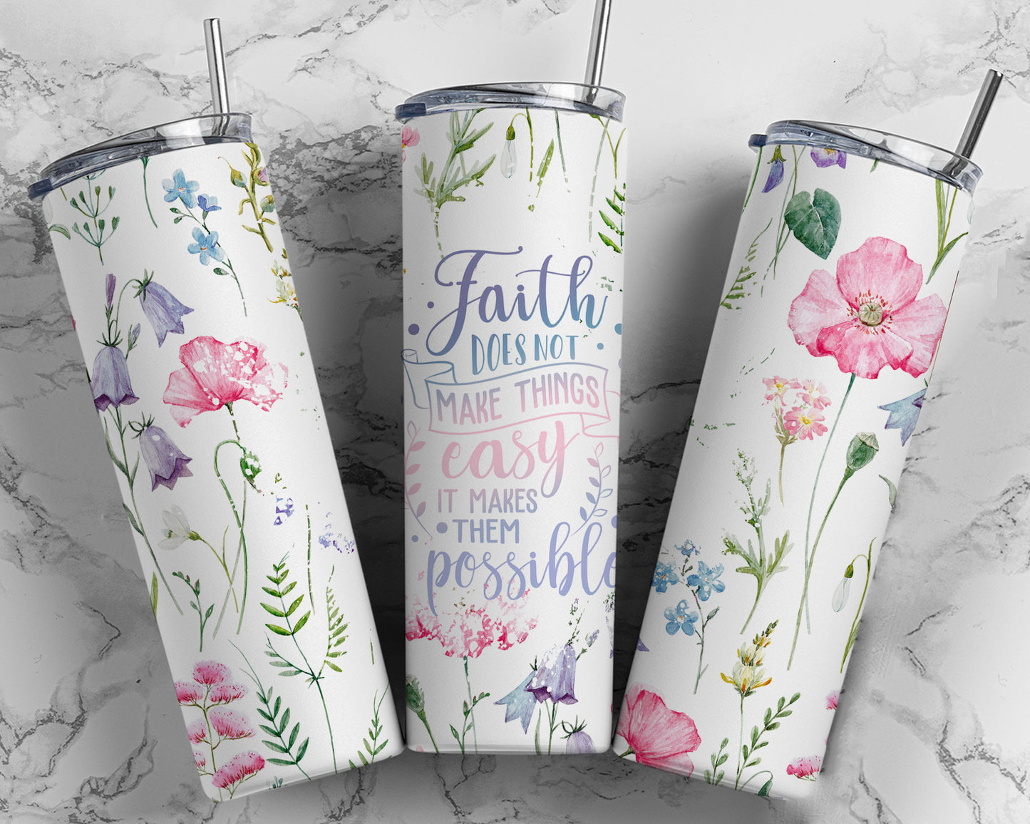 20oz Tumbler - Faith