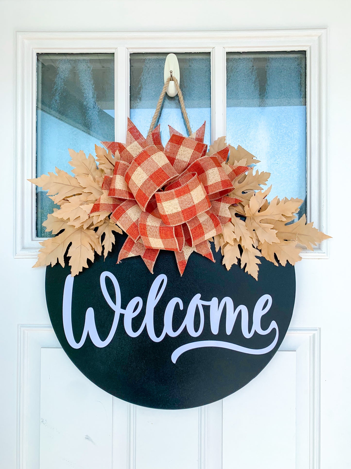 Welcome - Black / Fall decor