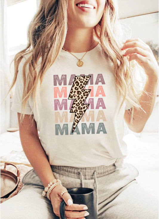 Mama Cheetah Lightning Bolt